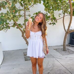 Boutique White Dress
